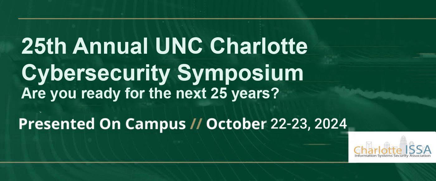 2024 UNCC Cyber Symposium